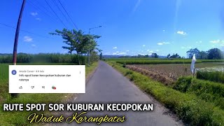 RUTE SPOT SOR KUBURAN KECOPOKAN DAN INFO SEWA PERAHU KECOPOKAN