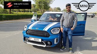 MINI COOPER COUNTRYMAN 2021 REVIEW INTERIORS, EXTERIORS & ROADTEST #MINI #BMW #DUBAI (HINDI/URDU)