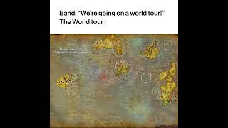 Band tours be like