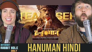 HANUMAN Hindi Teaser | Prasanth Varma Cinematic Universe| RKD Studios| Teja Sajja, VinayR, Varalaxmi