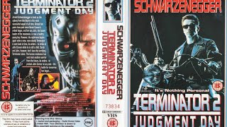 The Opening to Terminator 2 (1991) UK VHS Ex-Rental Tape Trailers and More