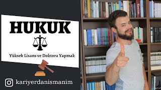 HUKUK | Yüksek Lisans ve Doktora - Meslek Tanıtımları  #14.BÖLÜM