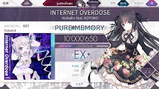 ［Arcaea］INTERNET OVERDOSE Future 8 Pure Memory (Max-7) 10000650pts