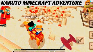 Naruto Minecraft Adventure Part 3 (Naruto with Pro Bro) #minecraft