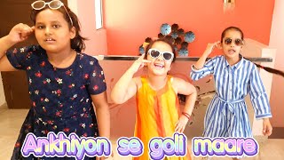 Ankhiyon Se Goli Mare - Dance cover | Mika & Tulsi | Sandy Choreography