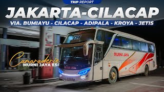 REKOMENDASI BUS JAKARTA CILACAP! 👌🏽🤩 | Trip Report Murni Jaya E54 'Camaraderie' (Jakarta - Cilacap)