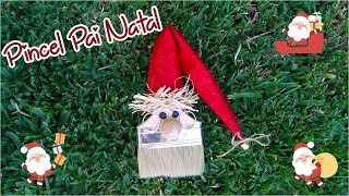 🎅 Pincel Pai Natal / Santa Claus paintbrush 🎄