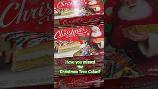 Little Debbie Christmas Trees are back #christmastreecakes #christmas