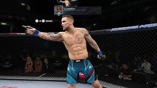 Dustin Poirer player went full tryhard mode UFC 4 ranked online