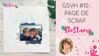 GSVH #10 : Page de scrap sur le thème de la famille