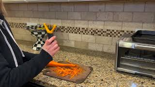 This Julienne peeler has so many great uses