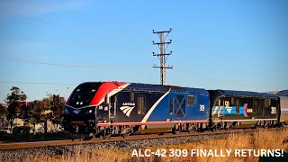 ALC-42 309 finally returns to the coast starlight after 2 years! 11/12/24