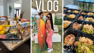 Spend the Day With Me! (Groceries + Meal Prepping) | VLOG