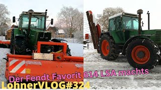 LohnerVLOG#324  Michelin Reifen defekt I Kärcher HDS 11/18-4S reparieren I Fendt 614 LSA im Einsatz