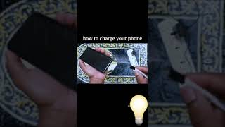 How to charge our phone  (tutorial) fast