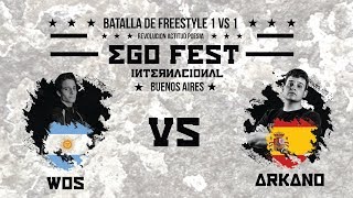 WOS VS ARKANO / BATALLA INTERNACIONAL / EGO FEST BUENOS AIRES/ 3-11-17