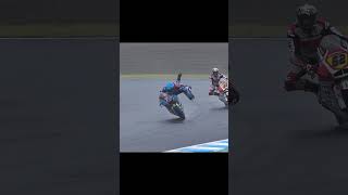 He pulled off a Max Verstappen-level save in a MotoGP race