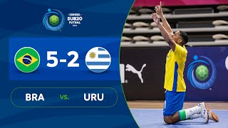 BRASIL vs. URUGUAY [5-2] | RESUMEN | CONMEBOL SUB20FS | FASE DE GRUPOS