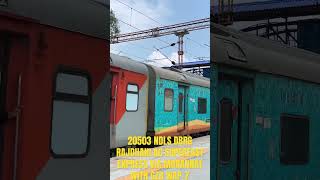 20503 DBRG - NDLS RAJDHANI AC SUPER-FAST EXPRESS VIA MORANHAT WITH GZB WAP - 7.