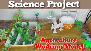 Agriculture project working model | farming working model #science