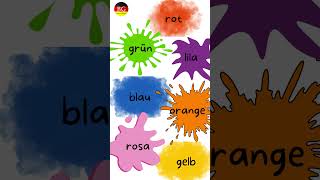 die Farben | Learn the colors in German