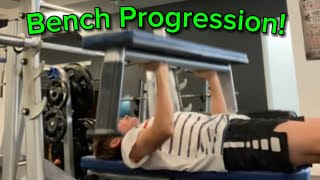 Bench progression in 1 year!