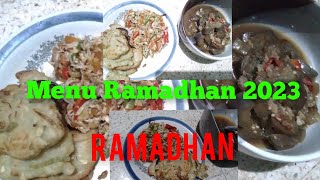 Menu Ramadhan Terjangkau (Sekilas)