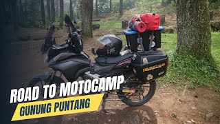 AJAK SI BLACK HOPPER MOTOCAMP, OTW BUPER GUNUNG PUNTANG