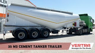 NEW - 35 M3 BULK CEMENT TRAILER - 2024