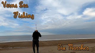 VERNS SEA FISHING | SALT WATER FISHING HIGH TIDE ON THE LINCOLNSHIRE COAST AT CHAPEL SIX MARSHES