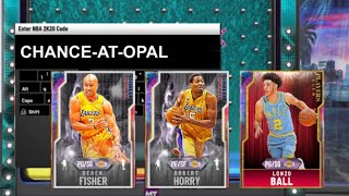 CHANCE AT THREE FREE GALAXY OPALS! NBA 2K20 LOCKER CODES. NBA 2K20 MYTEAM