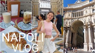 Italy VLOG. Пол дня в Неаполе, Галерея Умберто, историческое кафе, шопинг, ужин 🤍