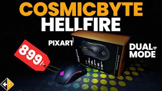 CosmicByte Hellfire | Dual mode wireless gaming mouse under Rs. 1000/- only | Unboxing and Review |