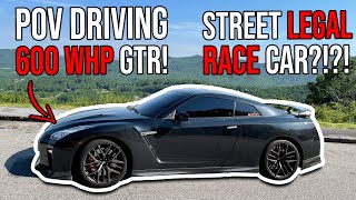 What It's Like To Daily Drive A 750HP 2017 Nissan GTR On E85, POV. 0-60 Less Than 3 Seconds!