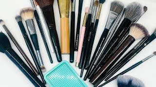 How I clean my brushes