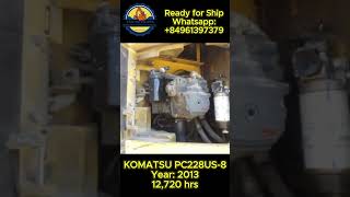 KOMATSU PC228US-8 Limited Time Offer #shorts