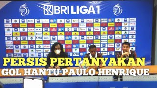 Persis Pertanyakan Kepemimpinan Wasit vs Persebaya‼️Minta Wasit Asing Pimpin Liga 1 #PersisSolo