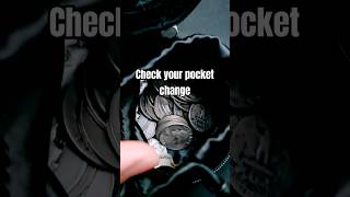 If your not checking your pocket change your missing out. #silver #youtubeshorts