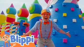 Blippi’s Colorful Dino Dance Party! | Blippi's Colorful Fun! | Blippi Adventures