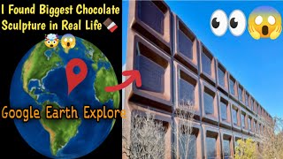 I Found Biggest Chocolate in Real Life🍫🤯😱On Google Earth🌎 #googleearth #google #GoogleEarthExplore