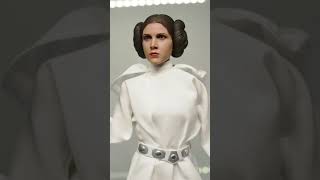 Star Wars Hot Toys Princess Leia A New Hope  Movie Masterpiece 1/6 Scale (Rare Grail)