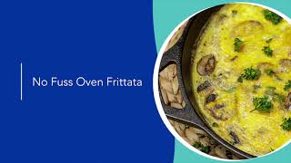 No Fuss Oven Frittata