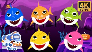 Halloween Zombie Shark | Baby Shark Halloween Song | Litte Fish Tales | #fish