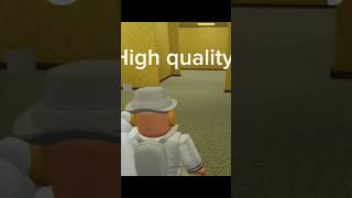 Roblox project backrooms made by maddoxn272 obby creator low quality vs high quality