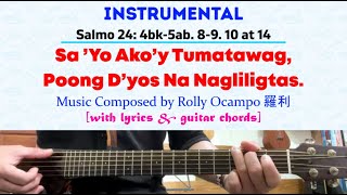 [INSTRUMENTAL] for 1 Dec 2024 Mass | Salmo 24: Sa 'Yo Ako'y Tumatawag, Poong D'yos Na Nagliligtas.