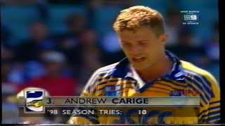 1998 NRL Presidents Cup U23 Grand Final Canterbury Bulldogs 26 vs Parramatta Eels 22