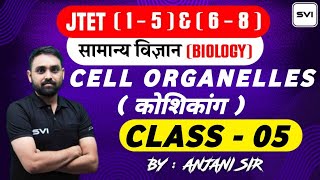 सामान्य विज्ञान (BIOLOGY) ll कोशिकांग  / CELL ORGANELLES ll JTET (1-8) ll CLASS 05 ll BY ANJANI SIR