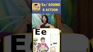 /Ee/ SOUND AND ACTION || JOLLY PHONICS #shorts  #jollyphonics  #action  #phase2 #MsEstersCorner