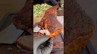 Smoked bbq half chickens with the ​⁠​⁠ new ​⁠@MEATER pro XL