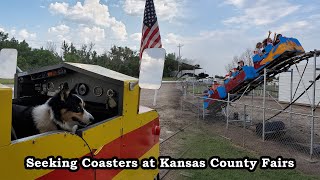 How Many County Fair Coasters Can We Get in Kansas!?